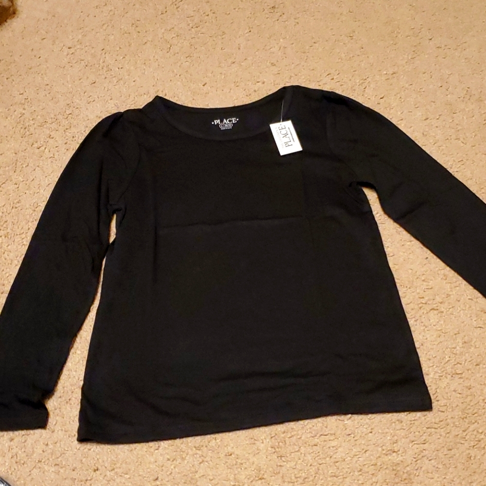 The Children's Place black long sleeved shirt